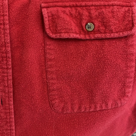 Land’s End long sleeve flannel shirt - Picture 5 of 5